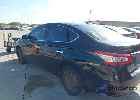 2015 Nissan Sentra Sv из США, поврежденный, VIN 3N1AB7AP6FY296503